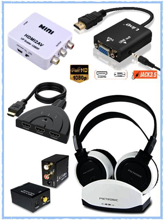 Accessori A/V - HDMI - VGA - Ottico - Spdif - FullHD
