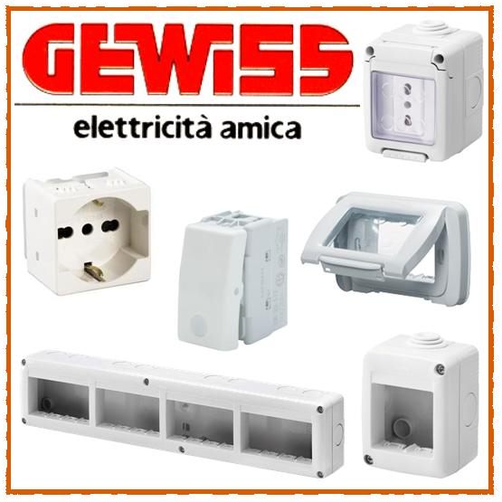 Materiale elettrico Gewiss